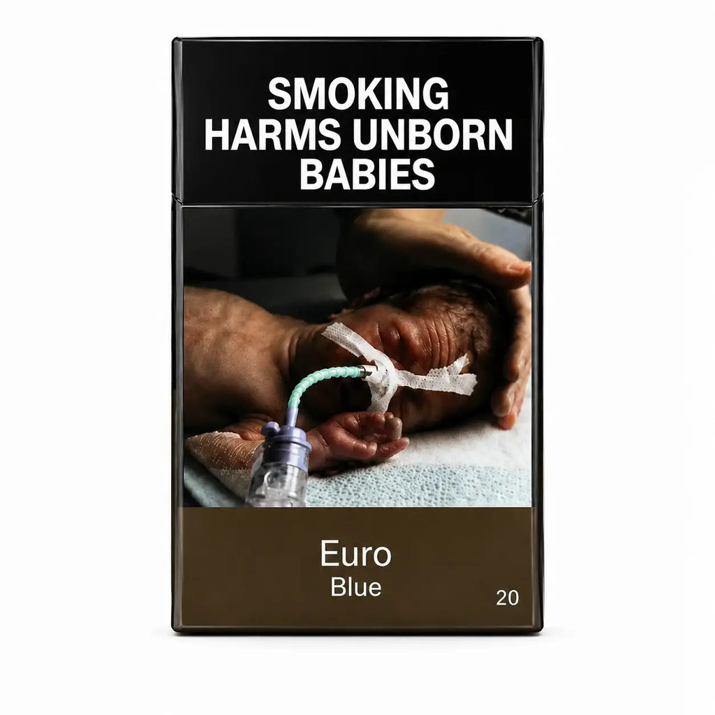 Euro Blue Cigarettes - 20 Cigarettes per Pack